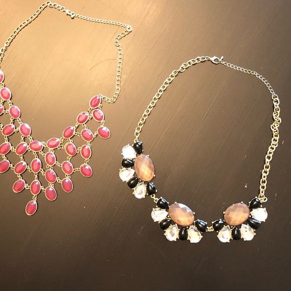 2 statement necklaces - Picture 3 of 5